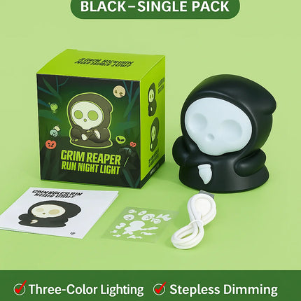 Creative Pull Back Car Night Light Three-Speed Dimming Children's Toy Halloween Decoration Atmosphere Light