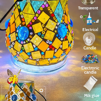 fillable vase lamp