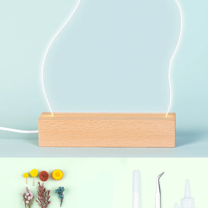 flower night light