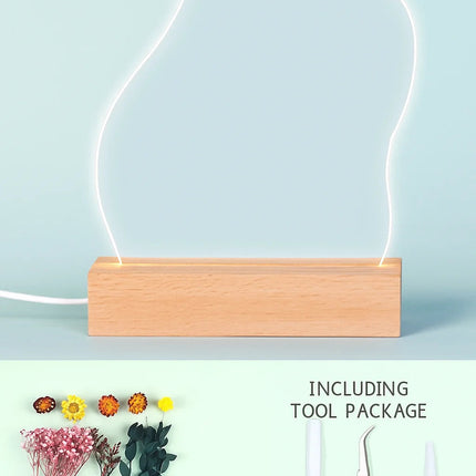 flowerpot table lamp