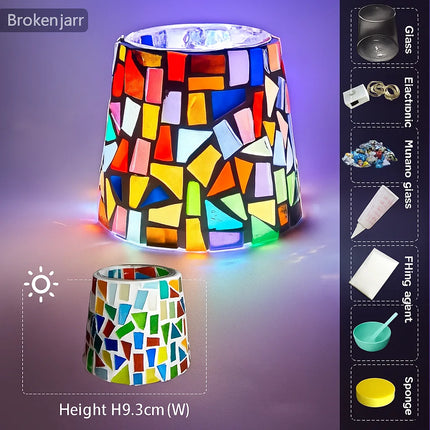 green vase table lamp