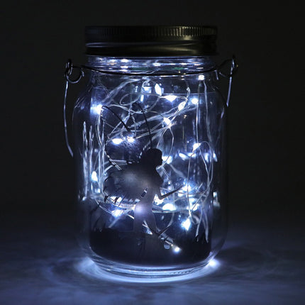 jar fairy heart night light