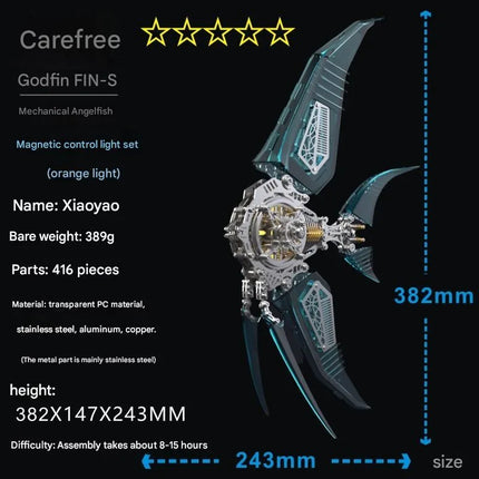 Mechanical Angelfish toy