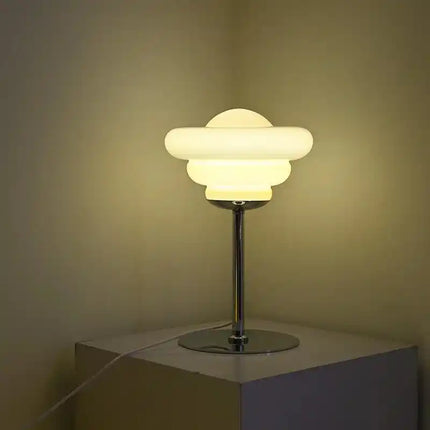 korean pleated table lamp