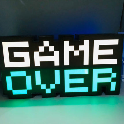 message display night lamp