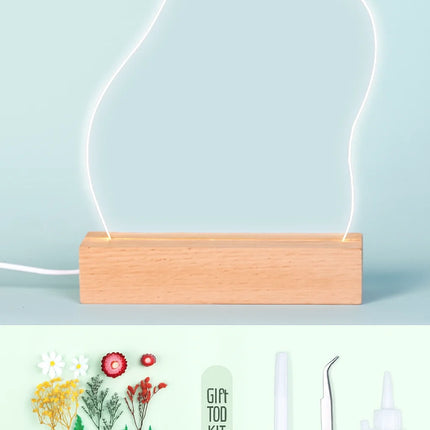 led rose lamp