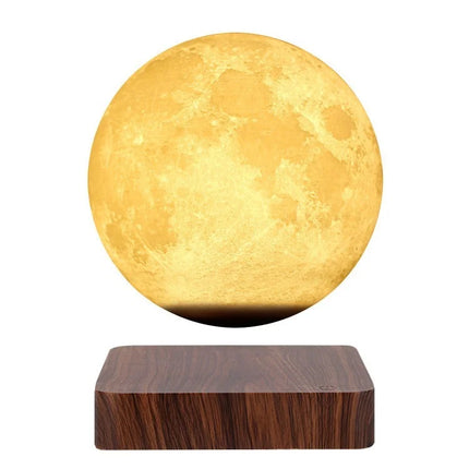 levitating moon table lamp