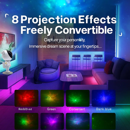 mini astronaut robot light