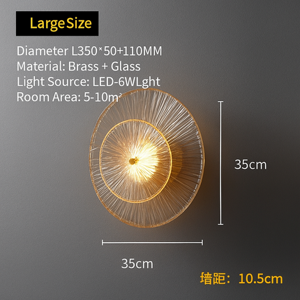 modern bedroom wall lamp

