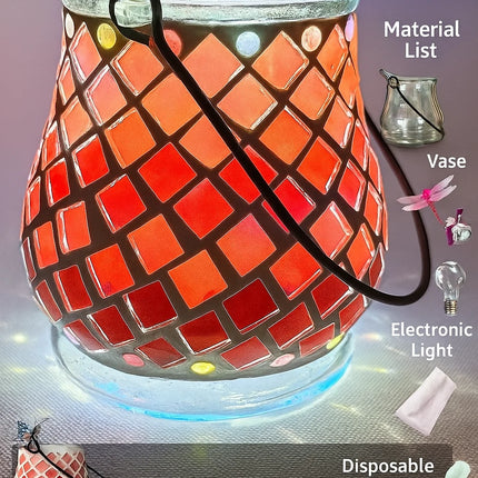 orange vase lamp
