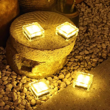 outdoor solar ice brick

