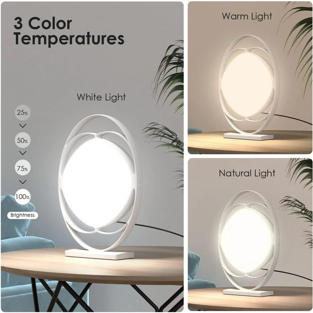 phototherapy table lamp