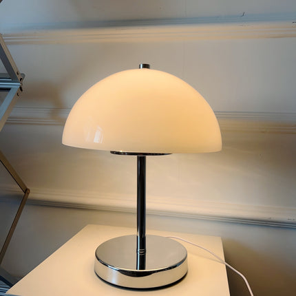 pink egg tart lamp