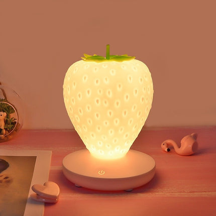 pink strawberry night light