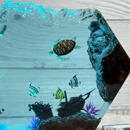 plush turtle projector night light