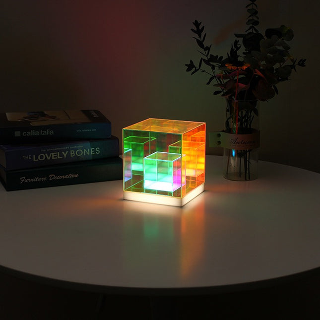 rainbow prism lamp