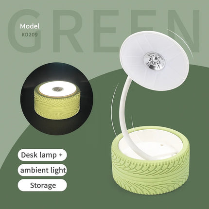 rubber tyre base lamp