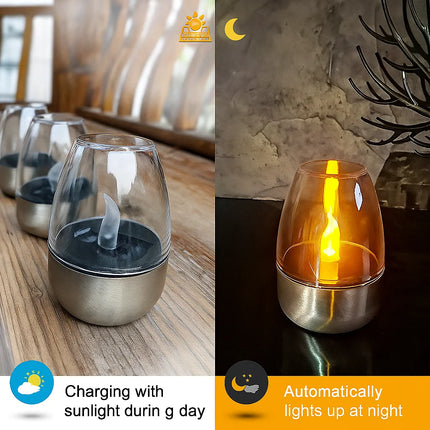 solar garden table lamp