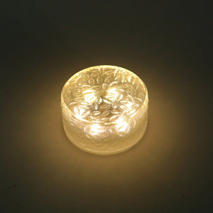 solar ice glass brick

