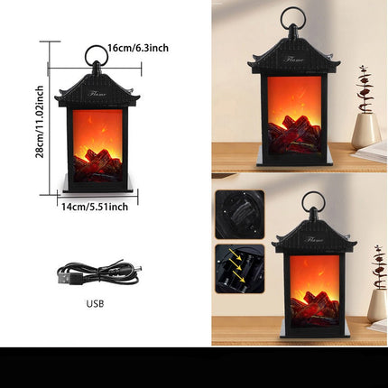 tabletop bioethanol fireplace lamp

