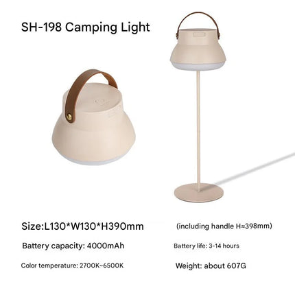 touch control LED table lamp