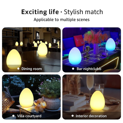 touch control egg lamp