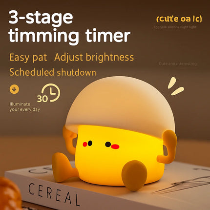 touch control egg night lamp