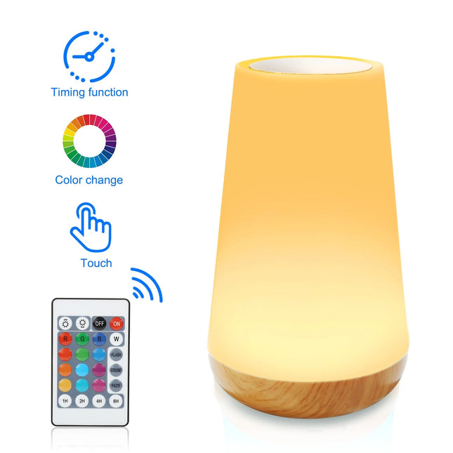 wooden floor lamp