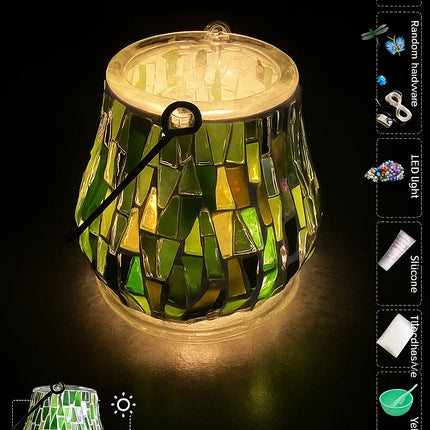 yellow vase lamp
