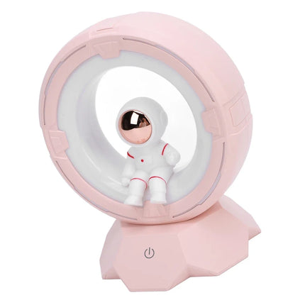 Creative Astronaut Night Light Rechargeable Spaceman Pat Lamp Sleeping Companion LED Bedside Atmosphere Light for Bedroom Gift